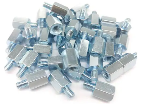 Entretoise hexagonale, femelle-mâle, femelle-femelle