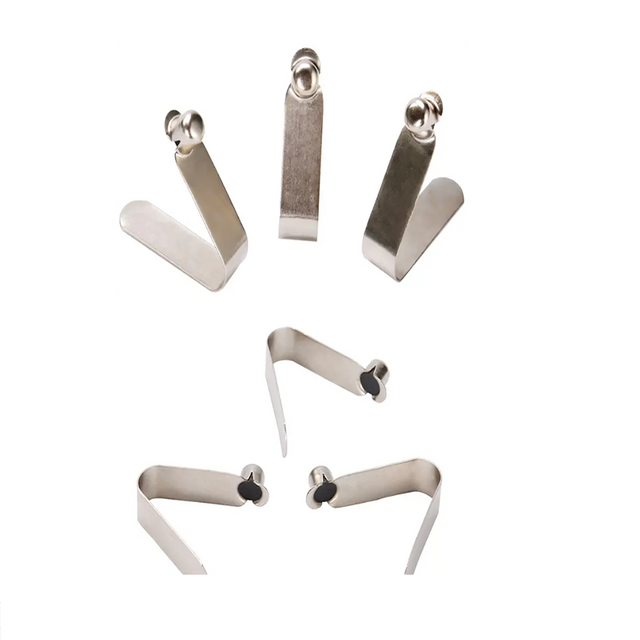 Pinces à ressort bouton 